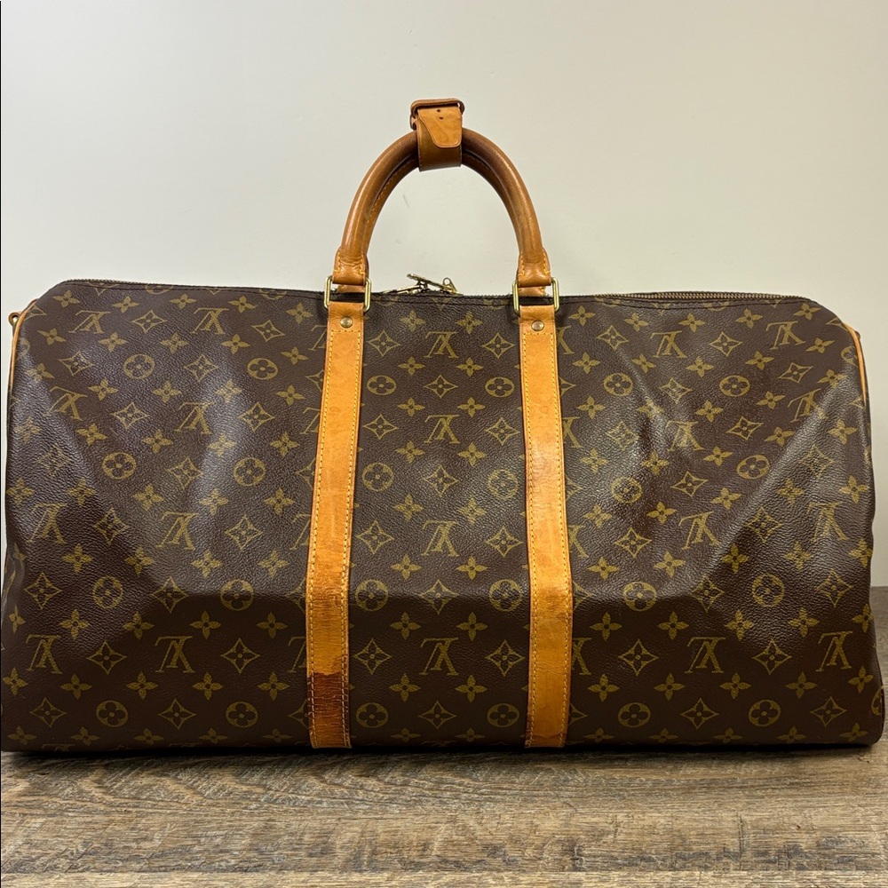 ✨ Louis Vuitton Monogram Keepall 55 Duffle Bag | Vintage | Made in France ✨